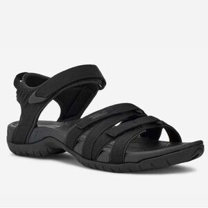 Teva Tirra Hiking Sandal Black Strappy Sandals Women size 7.5 summer outdoor EUC
